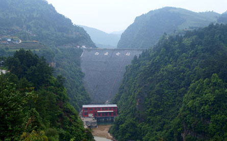 湖南省城步县白云水库大坝聚脲防水工程